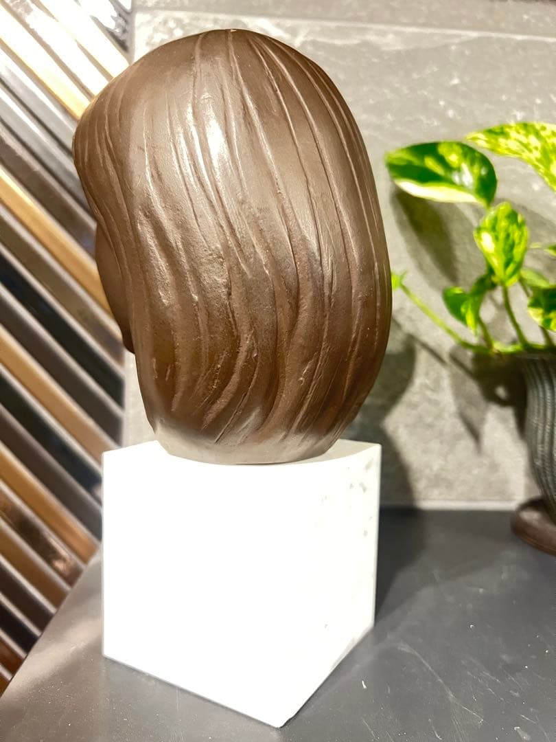 舟越保武 ブロンズ頭像 「K嬢」