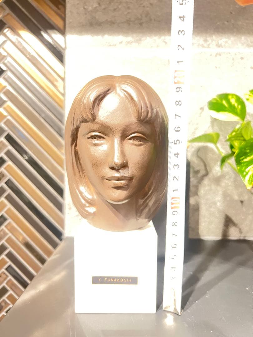 舟越保武 ブロンズ頭像 「K嬢」