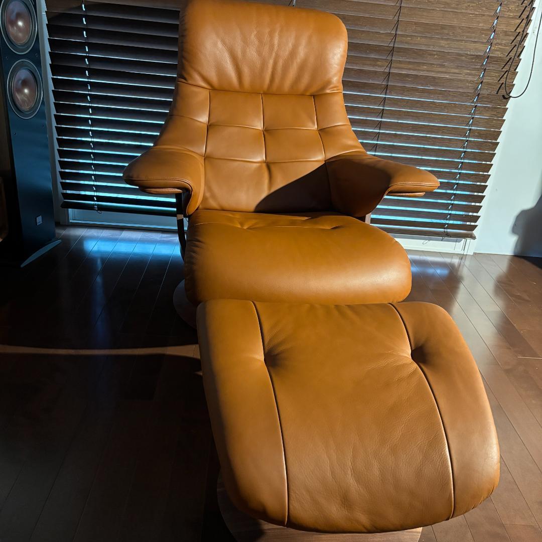 カリモク ザ・ファースト RU72モデル サイズ：S＋ チェア&オットマンSet