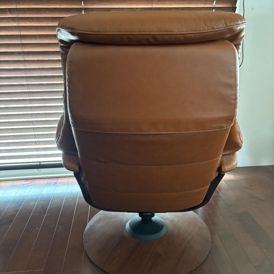 カリモク ザ・ファースト RU72モデル サイズ：S＋ チェア&オットマンSet