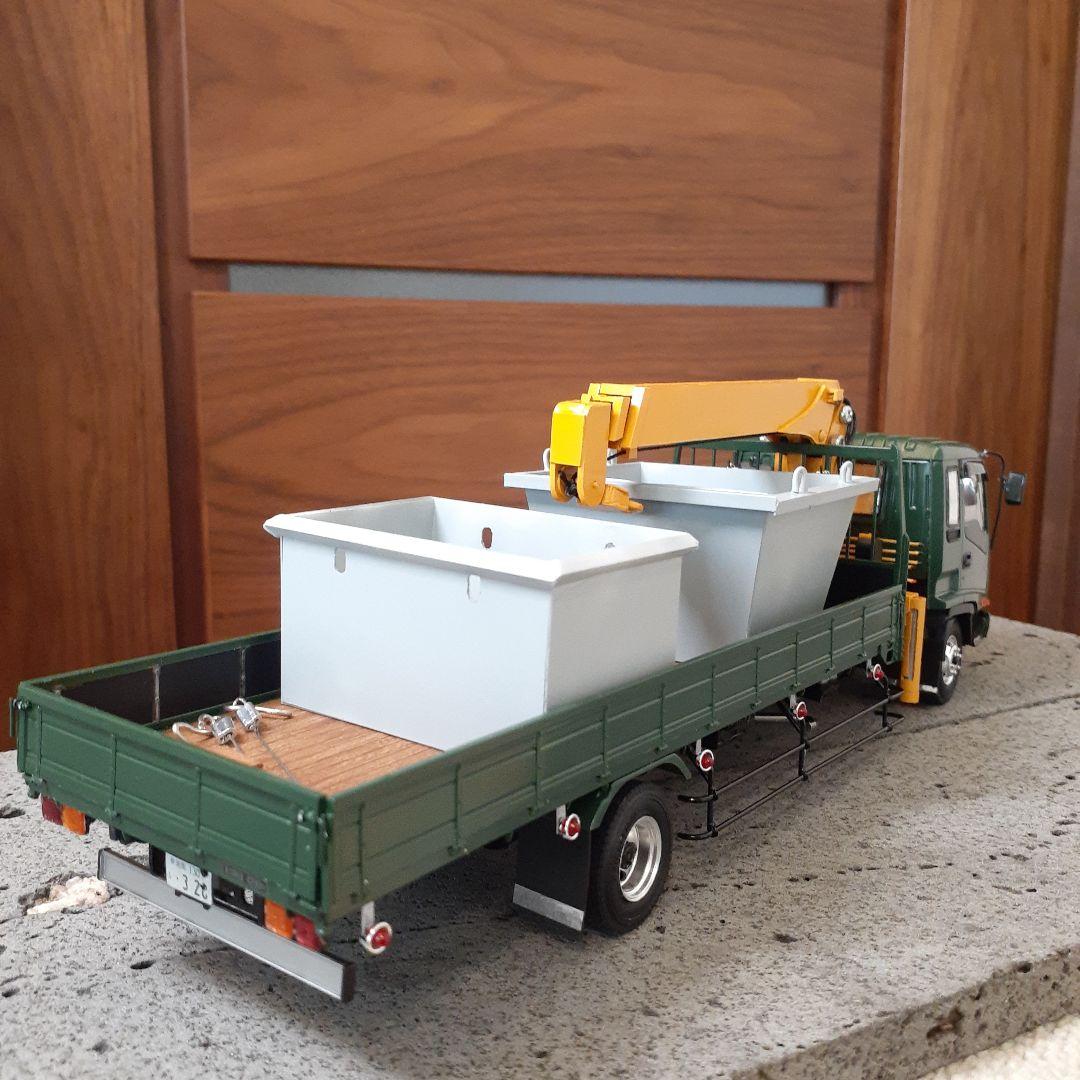 デコトラプラモデル ユニック車 - メルカリ