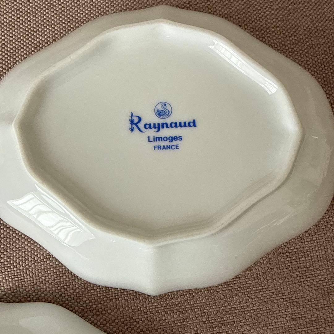 リモージュ レイノー インドの華2枚セット取り皿 lemoges raynaud