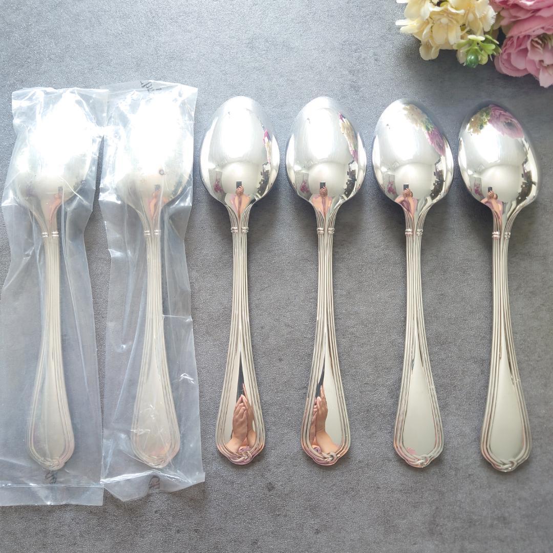 希少 美品 クリストフル オセアナ テーブルスプーン 未開封含む 6点