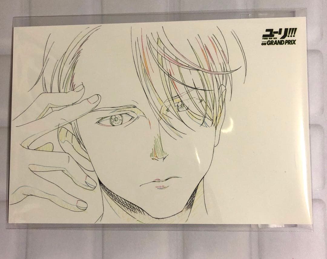 ユーリ!!! on ICE 原画ポストカード ヴィクトル - メルカリ