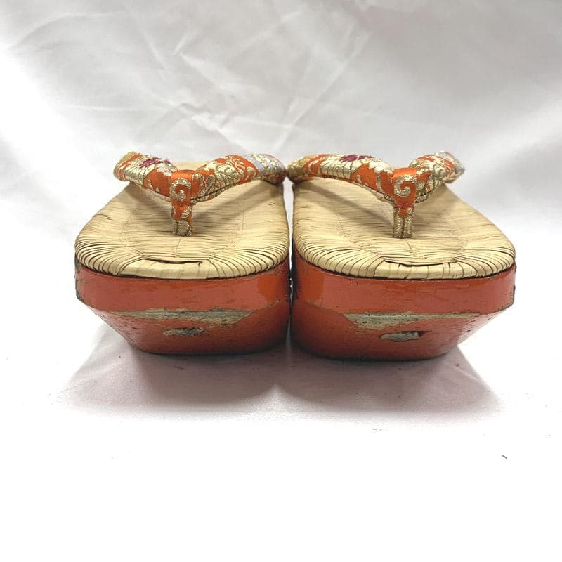 511ag50■七五三 七歳 女児 こっぽり/ぽっくり/おこぼ 本畳表 草履■