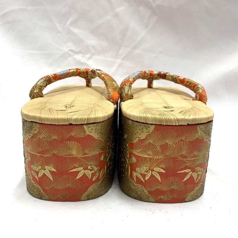 511ag50■七五三 七歳 女児 こっぽり/ぽっくり/おこぼ 本畳表 草履■