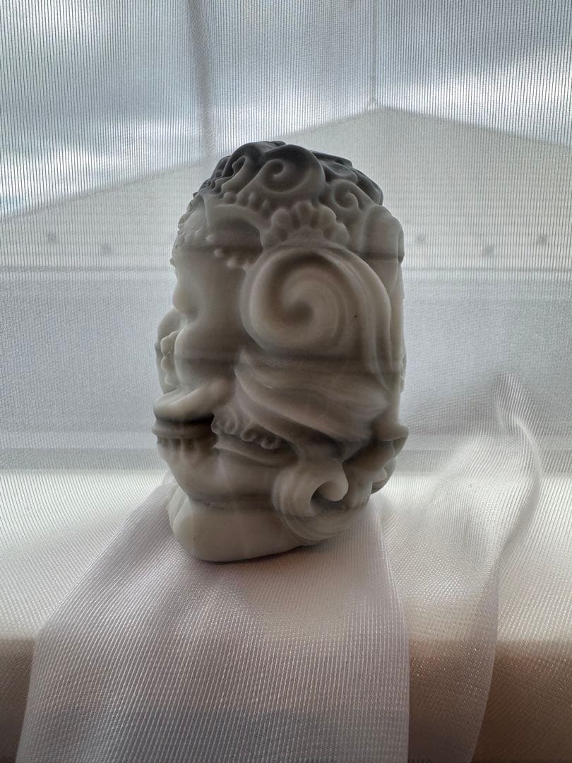 太極石 ベビーガネーシャ②柔らかグレー◎BIGサイズ