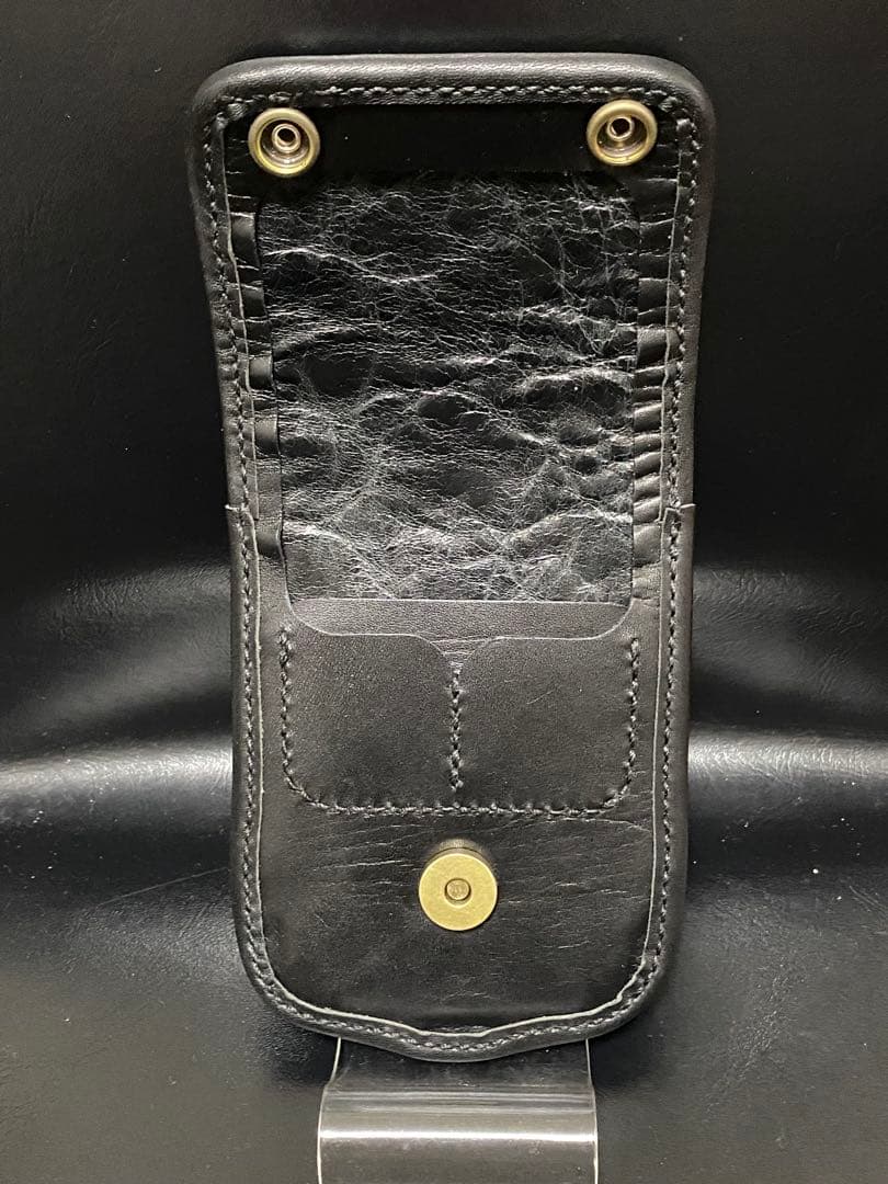 【レザーハンドメイド_全て手縫い】ドロップインダーツケースNo.63