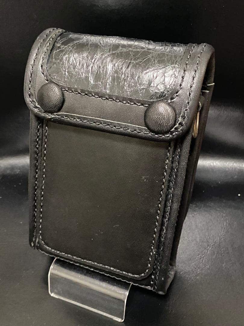 【レザーハンドメイド_全て手縫い】ドロップインダーツケースNo.63