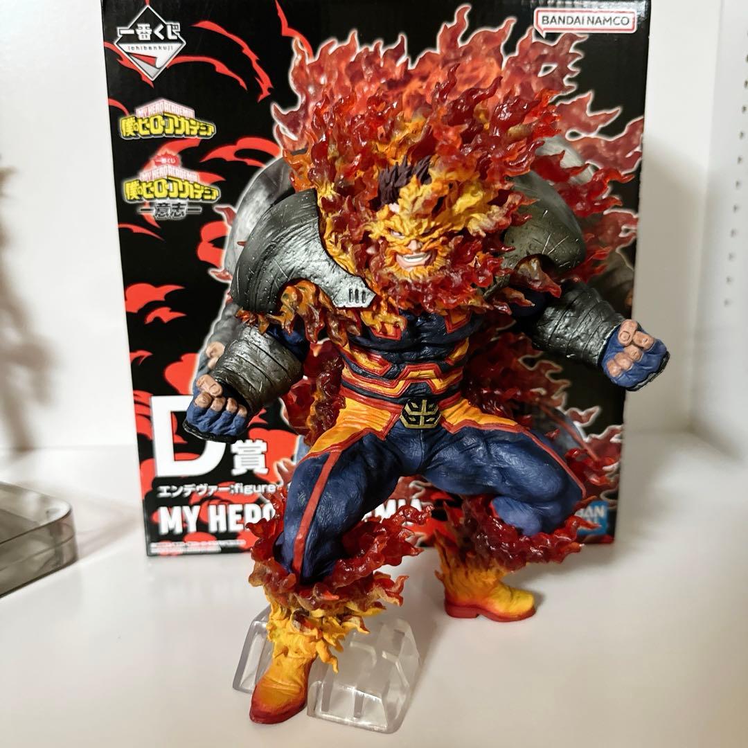 一番くじ 僕のヒーローアカデミア -意志- D賞 エンデヴァー フィギュア