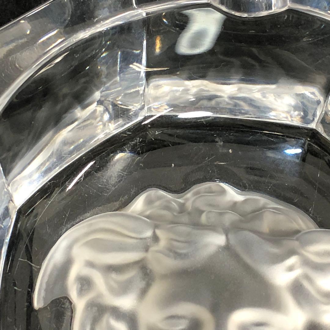 VERSACE ヴェルサーチ　メデューサ　ガラス灰皿　アッシュトレイ