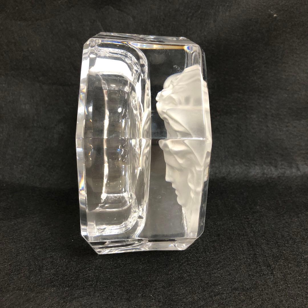 VERSACE ヴェルサーチ　メデューサ　ガラス灰皿　アッシュトレイ