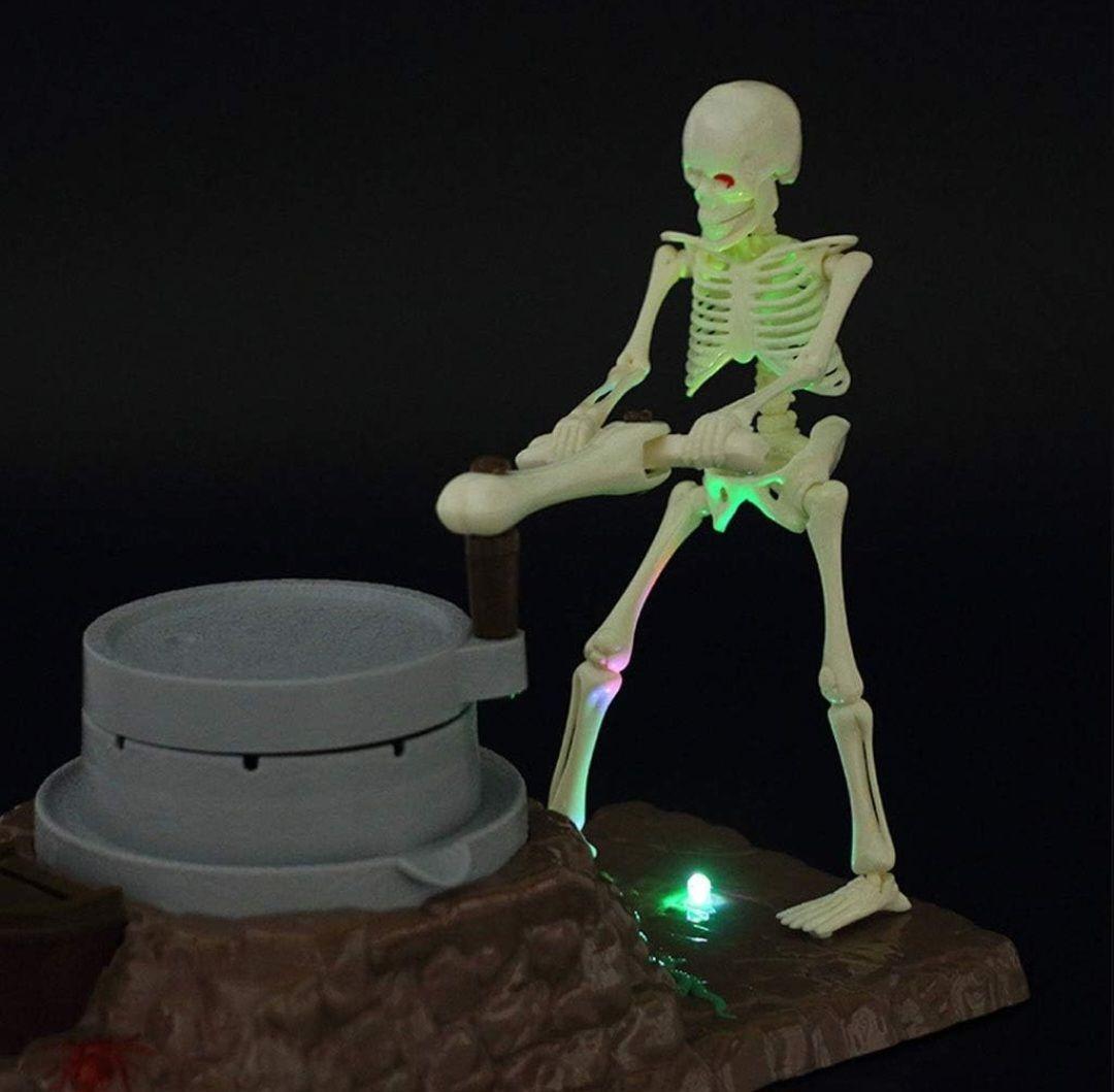 新品 ホラーバンク スカル 貯金箱 骸骨 ガイコツ ハロウィン ドクロ