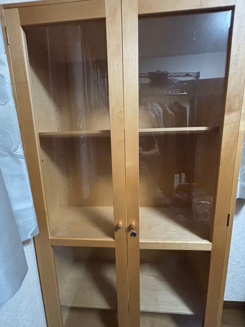 【美品/高級天然木】Wood Like You（ウッドライクユウ）食器棚