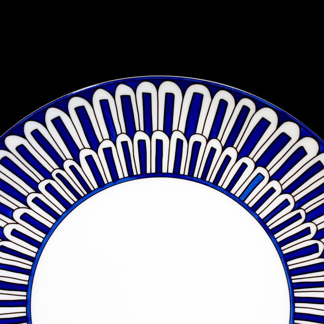 【レア極美品 ２枚】エルメス ブルーダイユール プレート 送料込み ②