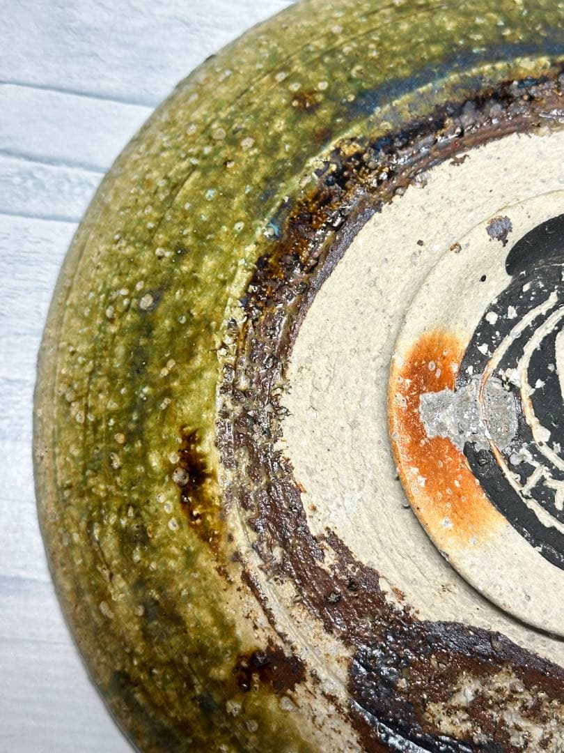 中野和馬 大皿 直径約25cm 陶芸家 サイン入り KAZMA - メルカリ