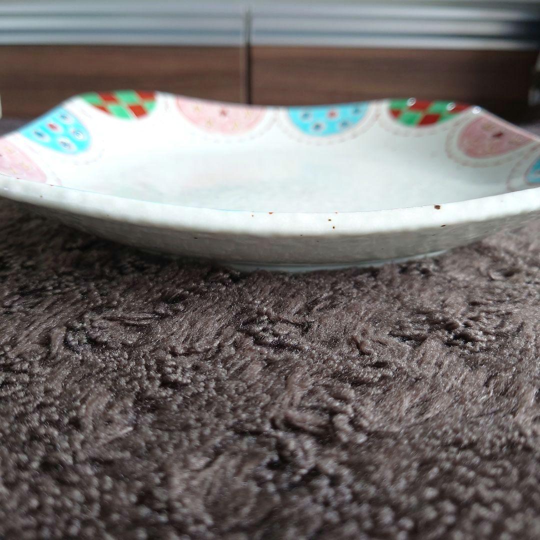 九谷焼　勝部明美　うちゅう　8.6号盛皿