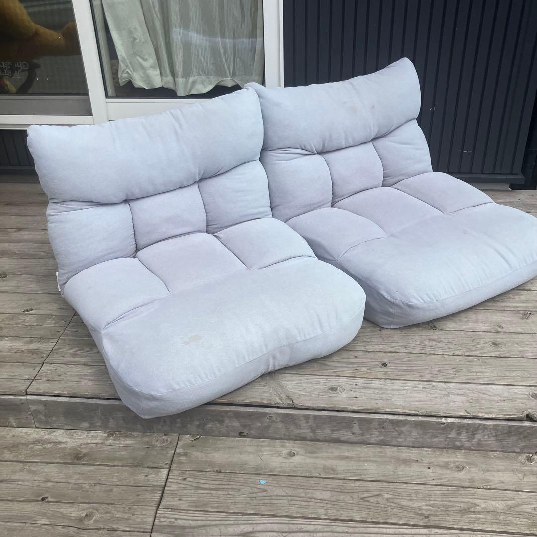 ニトリ ツナガルポケットコイルザイスレガ リクライニングチェア クッション座椅子