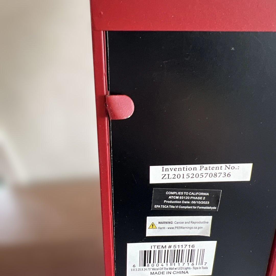 MAC TOOLS インテリア小物 赤と黒