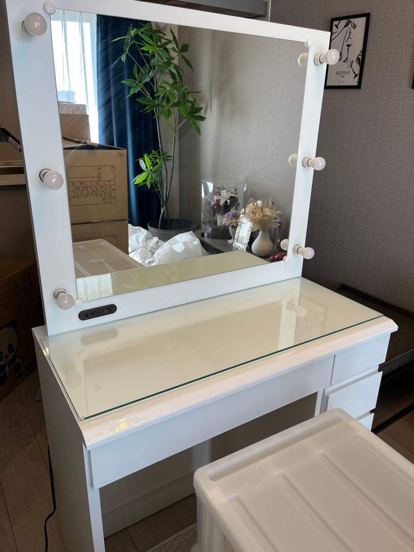 dinos LEDドレッサー　78.5cm