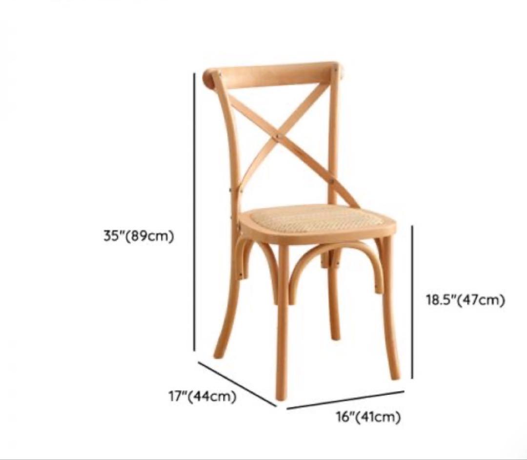 北欧レトロ　曲木 ダイニングチェア 椅子 カフェ 無垢材 リビングチェア