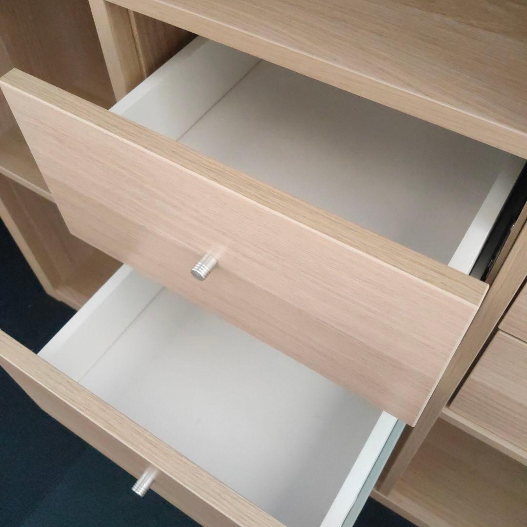 IKEA　カラックス　ホワイトステインオーク