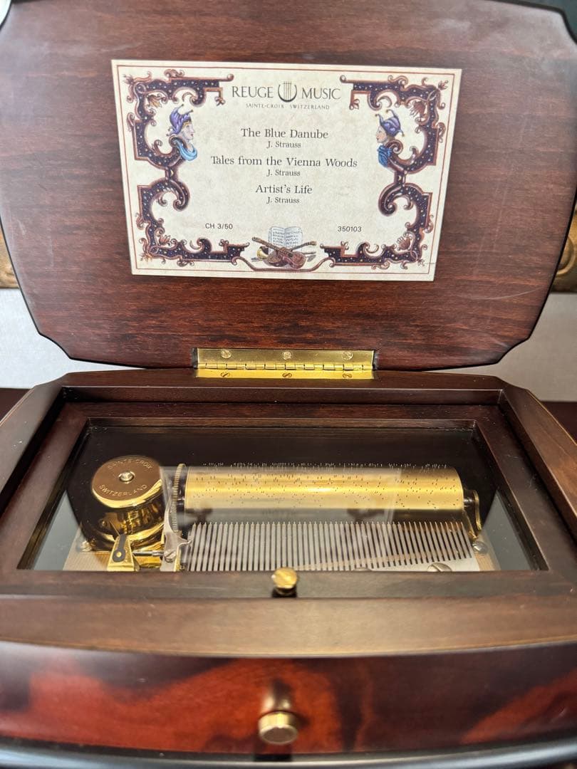 リュージュ 50弁レア曲 ブルードナウ 芸術家の生活 ウィーンの森の物語