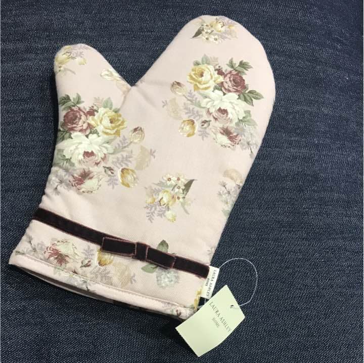 ローラアシュレイ  エプロン  ミトン