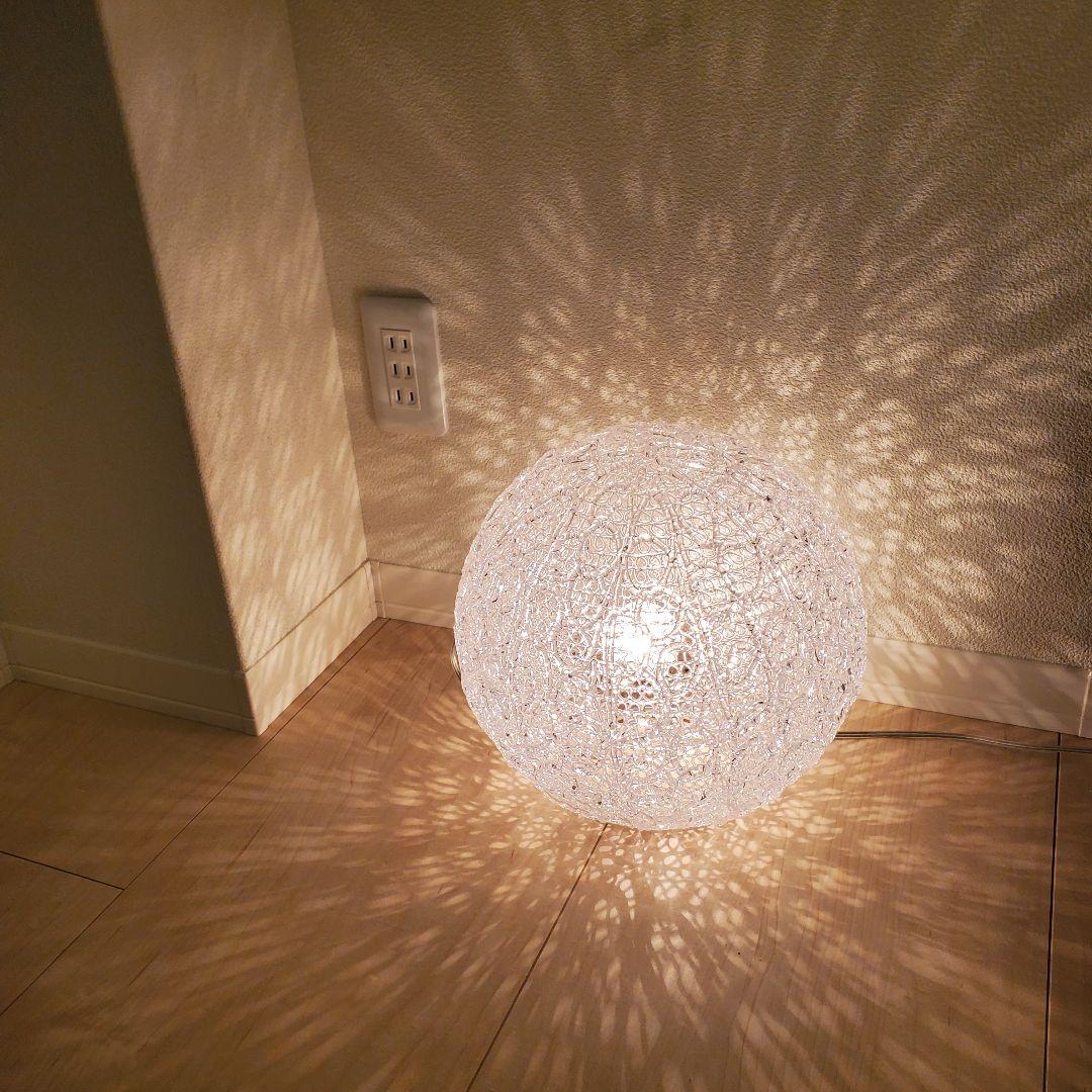 Francfranc アペーゴ フロアランプ 球体 フランフラン - メルカリ