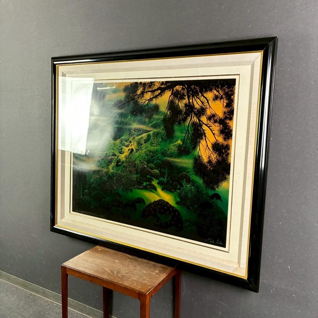 アイベン・アール「シンフォニック・ファンタジー」シルクスクリーン 大作 サイン入