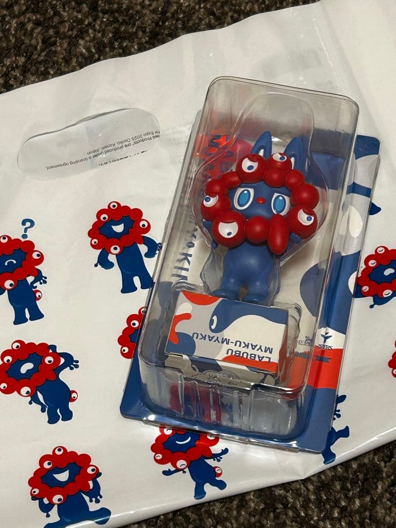 ⭐️2025年大阪万博限定⭐️ミャクミャク Xラブブコラボ フィギュア 未