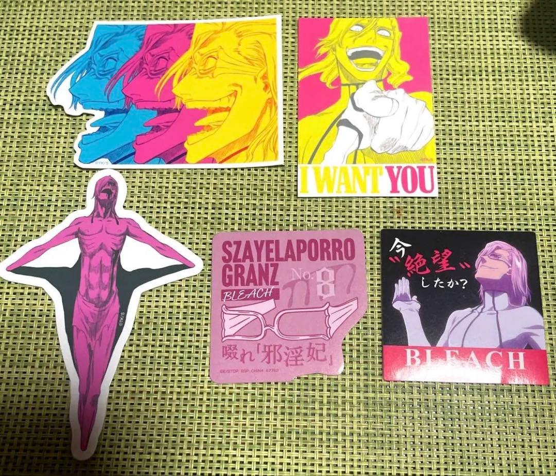 BLEACH ザエルアポロ フレーク FC ステッカー まとめ バラ売り不可