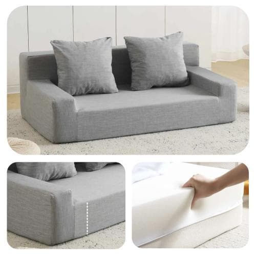 2人掛けソファベッド フロアソファ コンパクト ローソファ こたつ用 ソファー