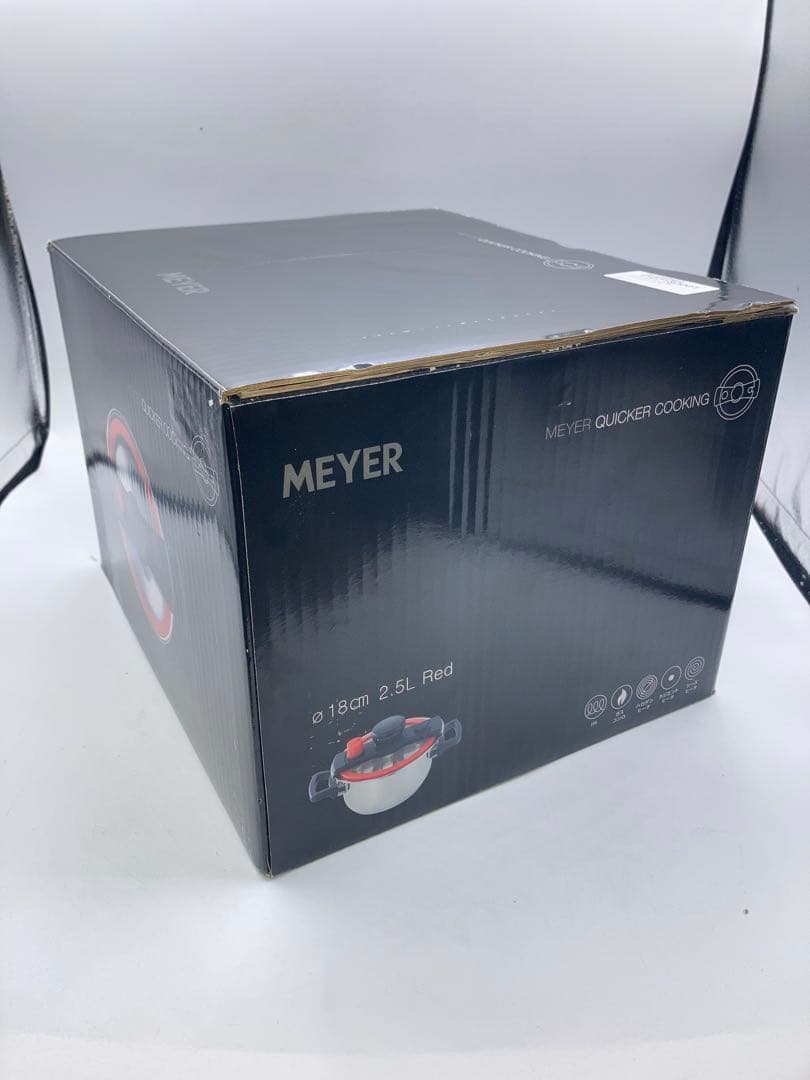 MEYER マイヤー 圧力鍋 クイッカークッキング 18cm 2.5L レッド