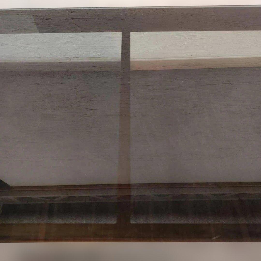 ガラス天板 ローテーブル センターテーブル CHERRY 桜屋工業