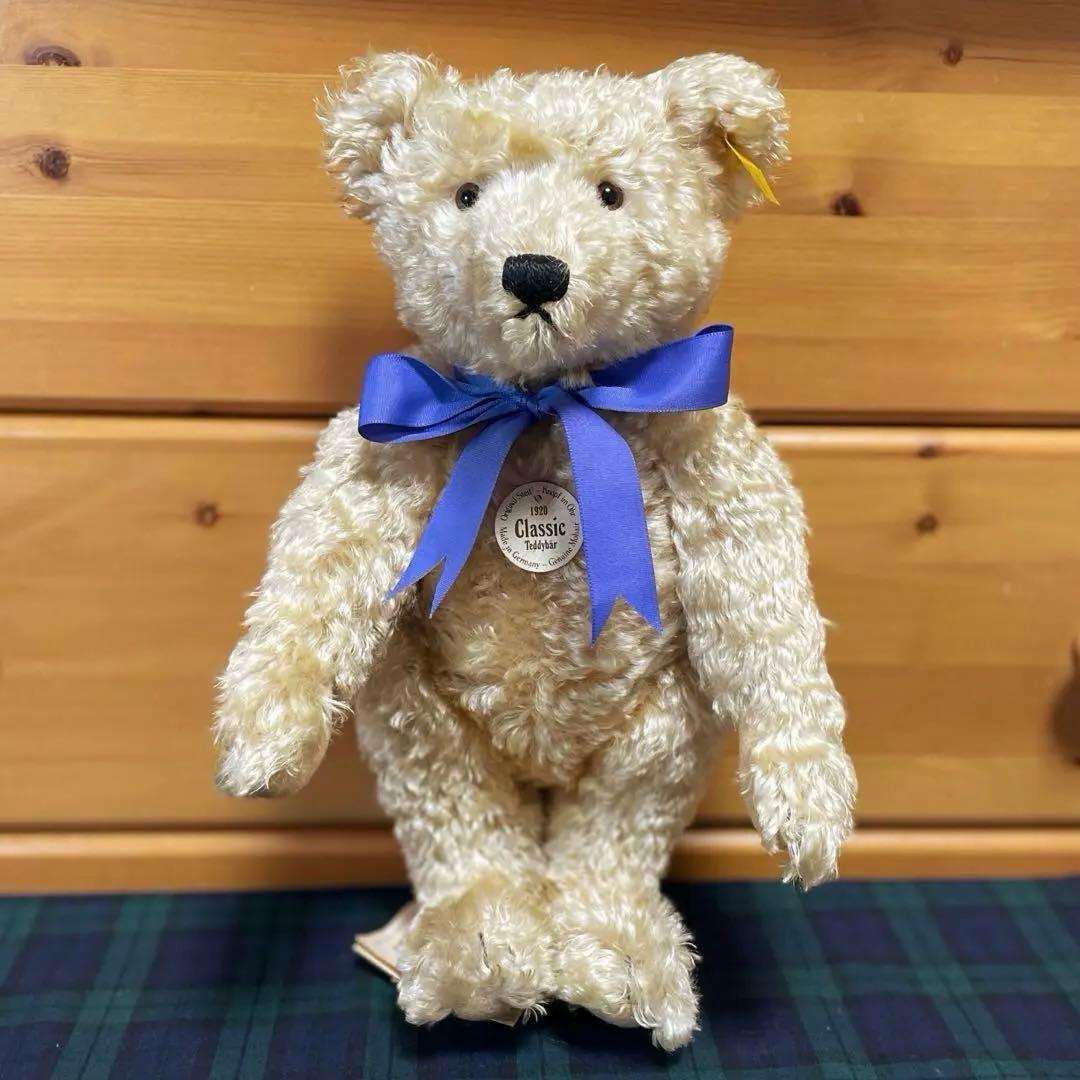 シュタイフ　テディベア　クラシック　36cm　タグ付き
