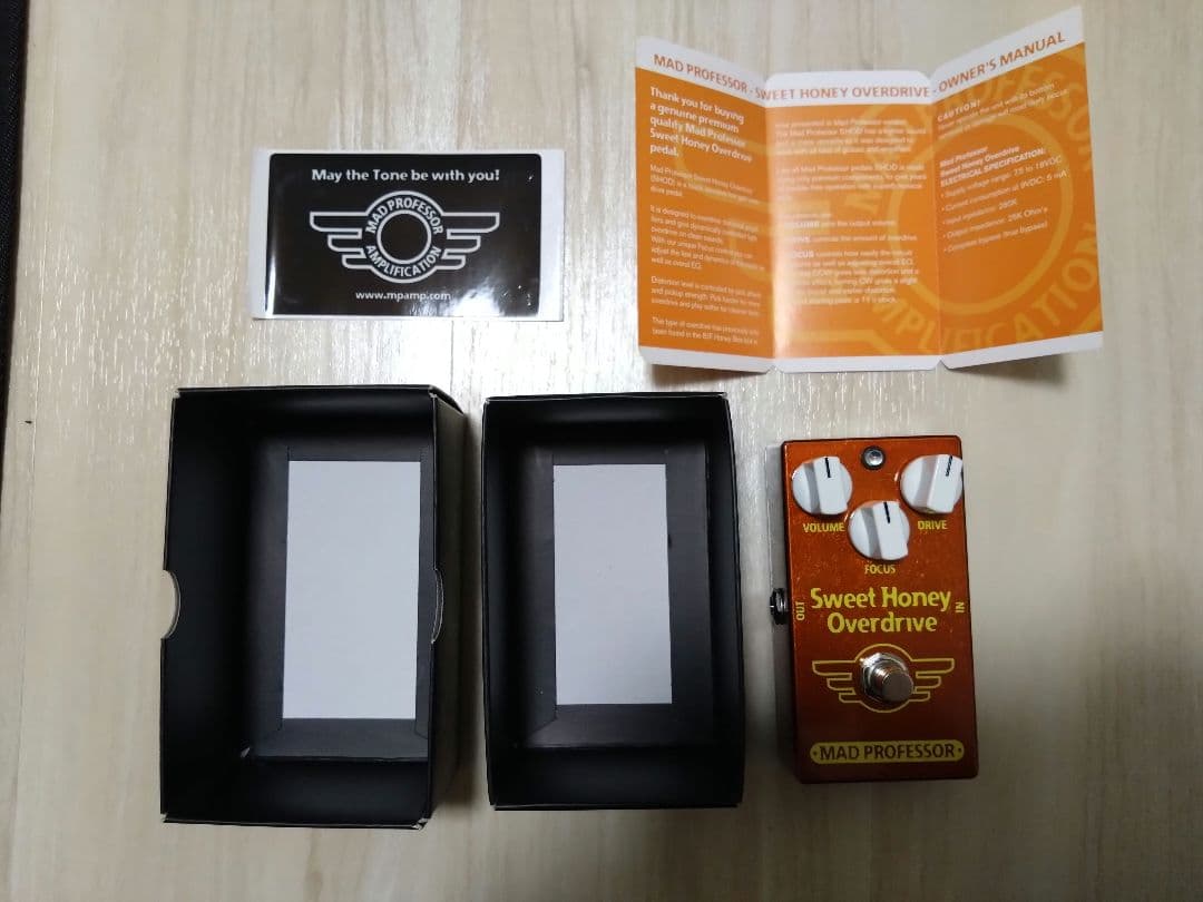 MAD PROFESSOR　Sweet Honey Overdrive　FAC