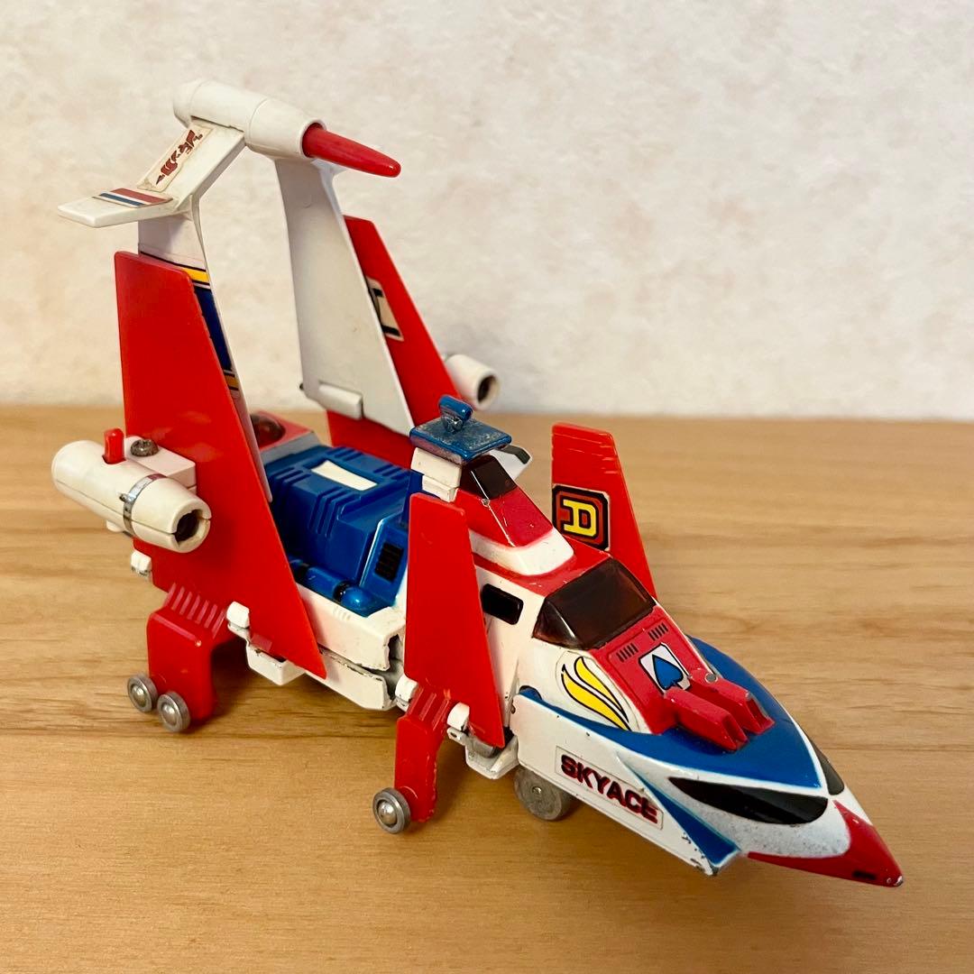 昭和レトロ ポピー ジャッカー電撃隊スカイエースPB-18 - メルカリ