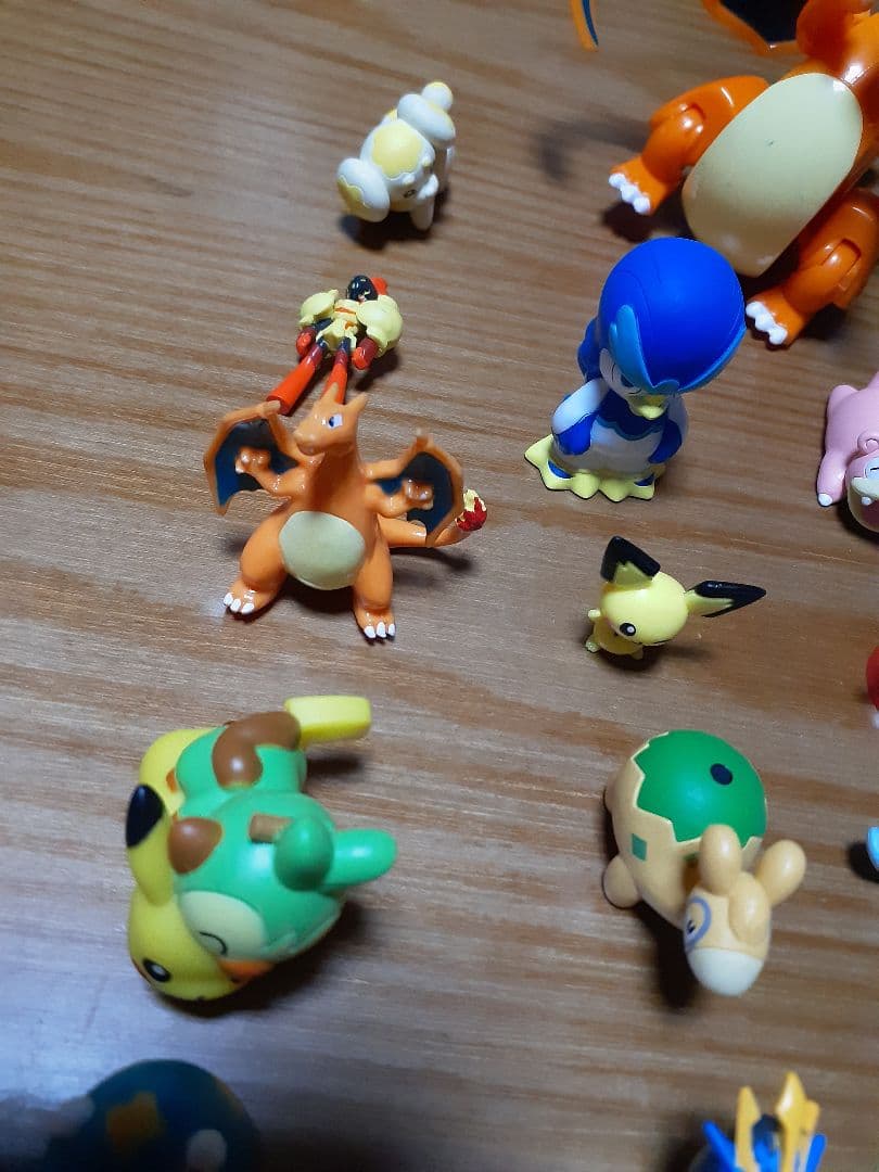 ポケモン ミニフィギュア&指人形等32個セット パーツ欠品あり