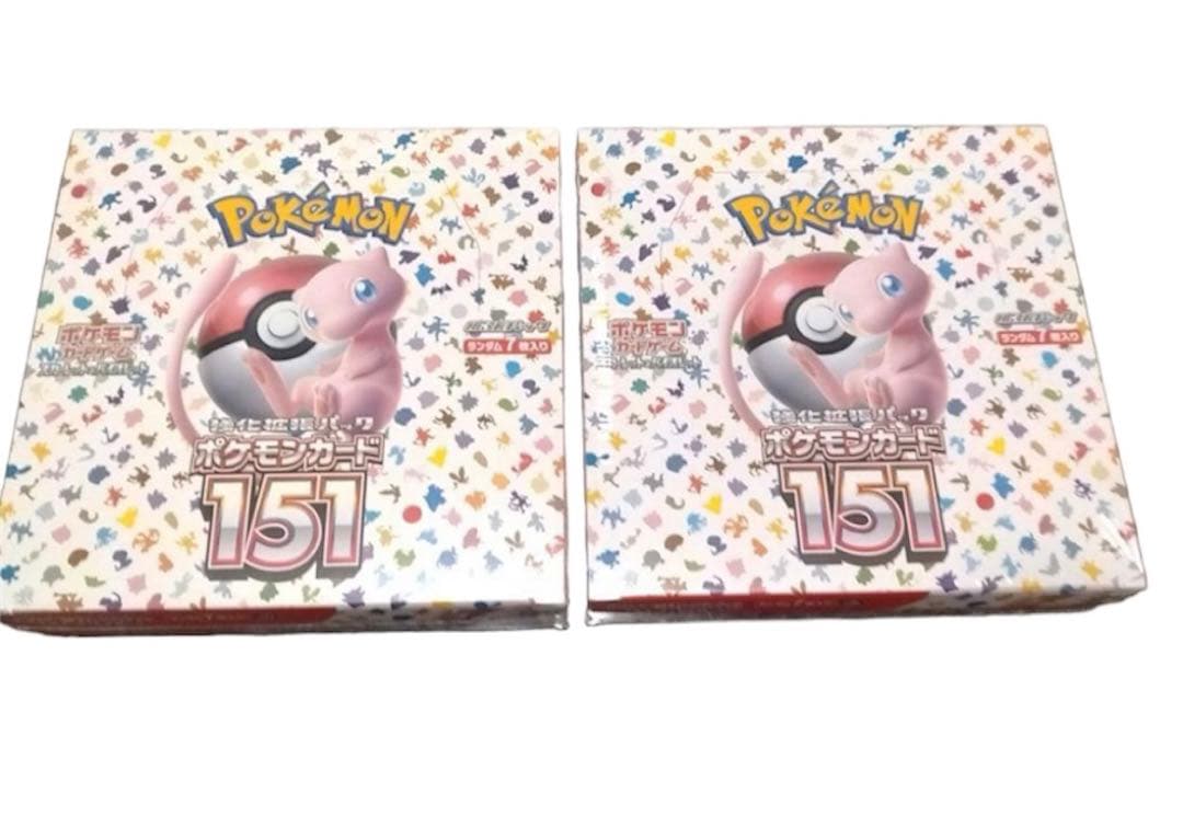ポケモンカード151シュリンク付きbox