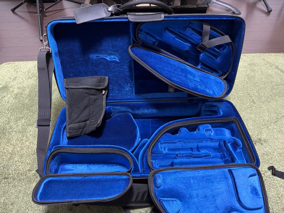 PROTEC アルトサックス・クラリネット・フルートトリプルケース