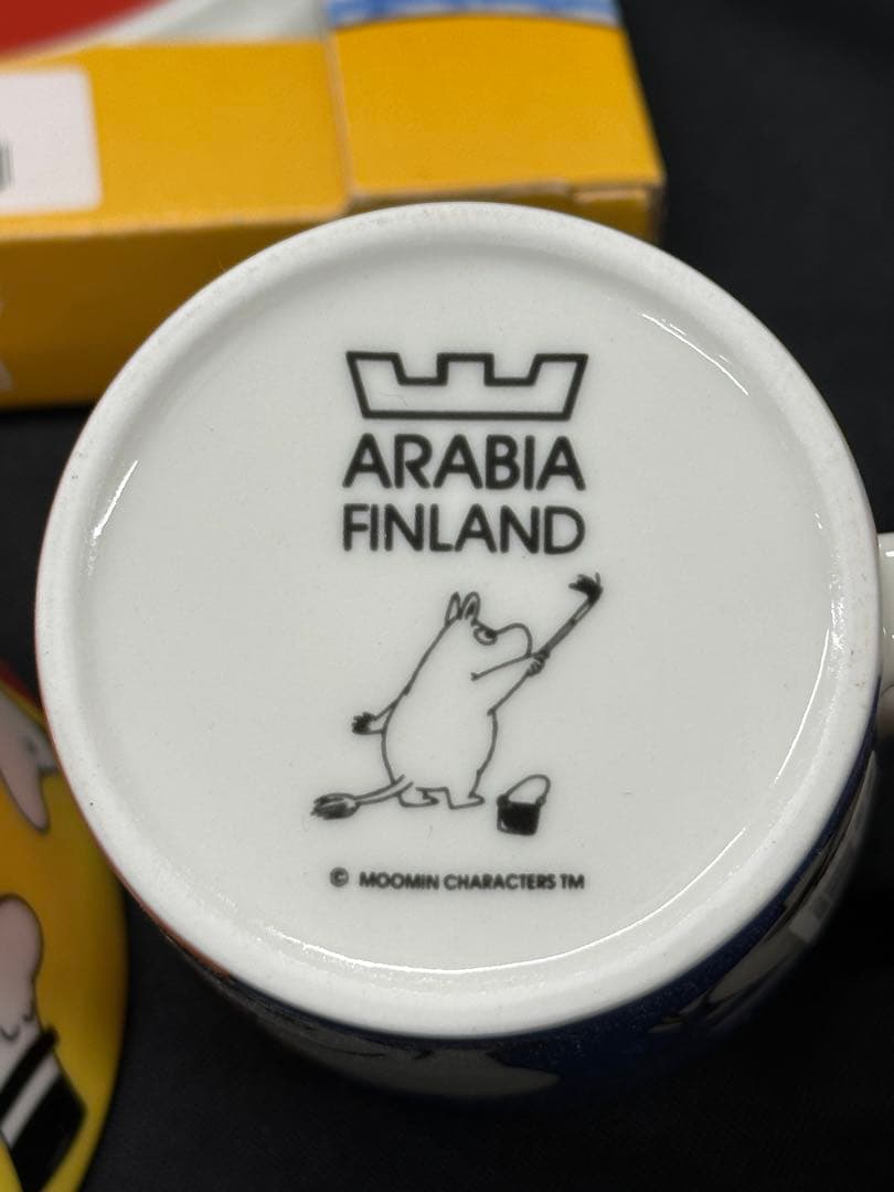 【旧ロゴ】ARABIA アラビア　ムーミン　MOOMIN　FAMILY 3点