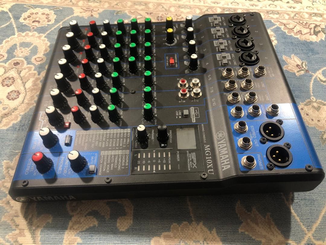 YAMAHA MG10XU オーディオインターフェイス