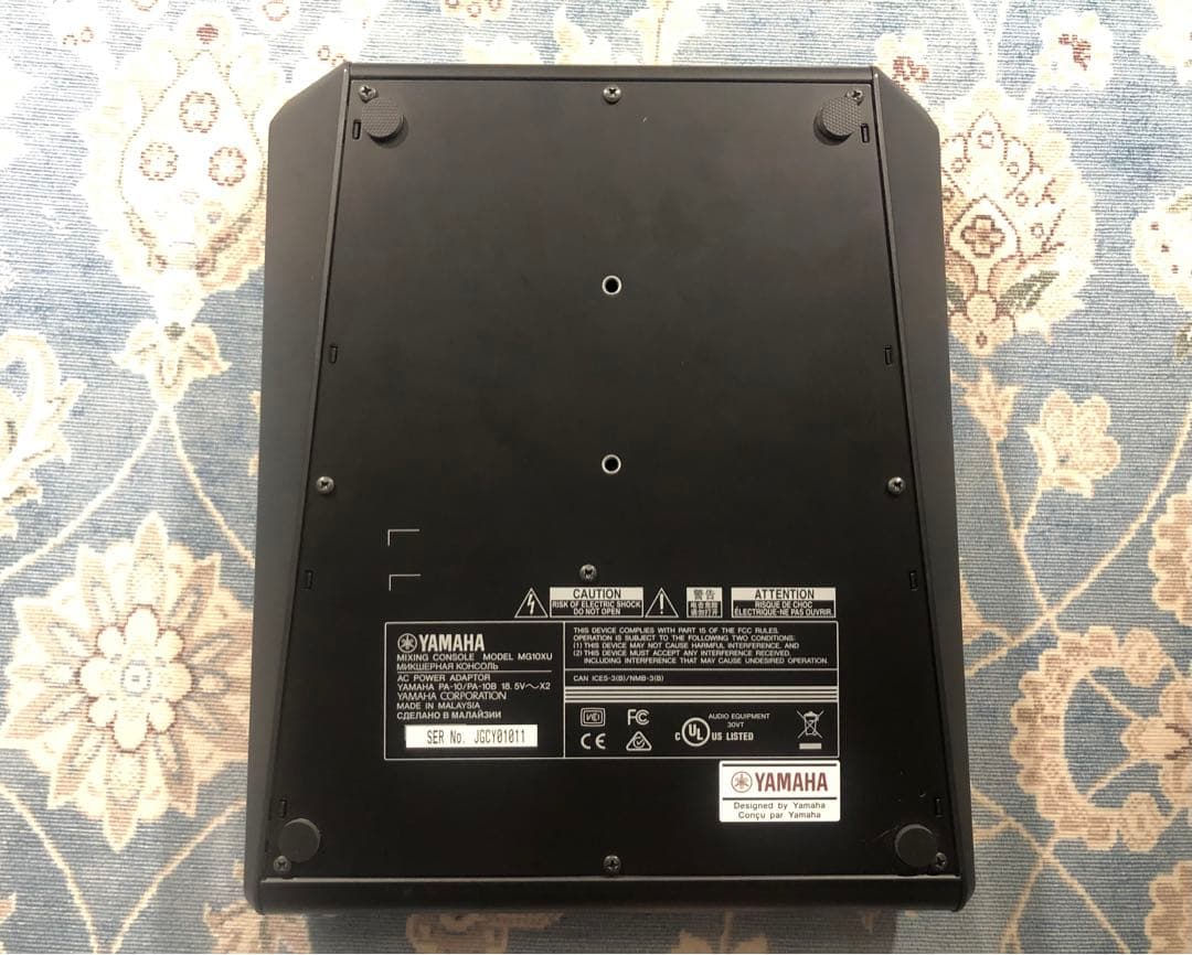 YAMAHA MG10XU オーディオインターフェイス