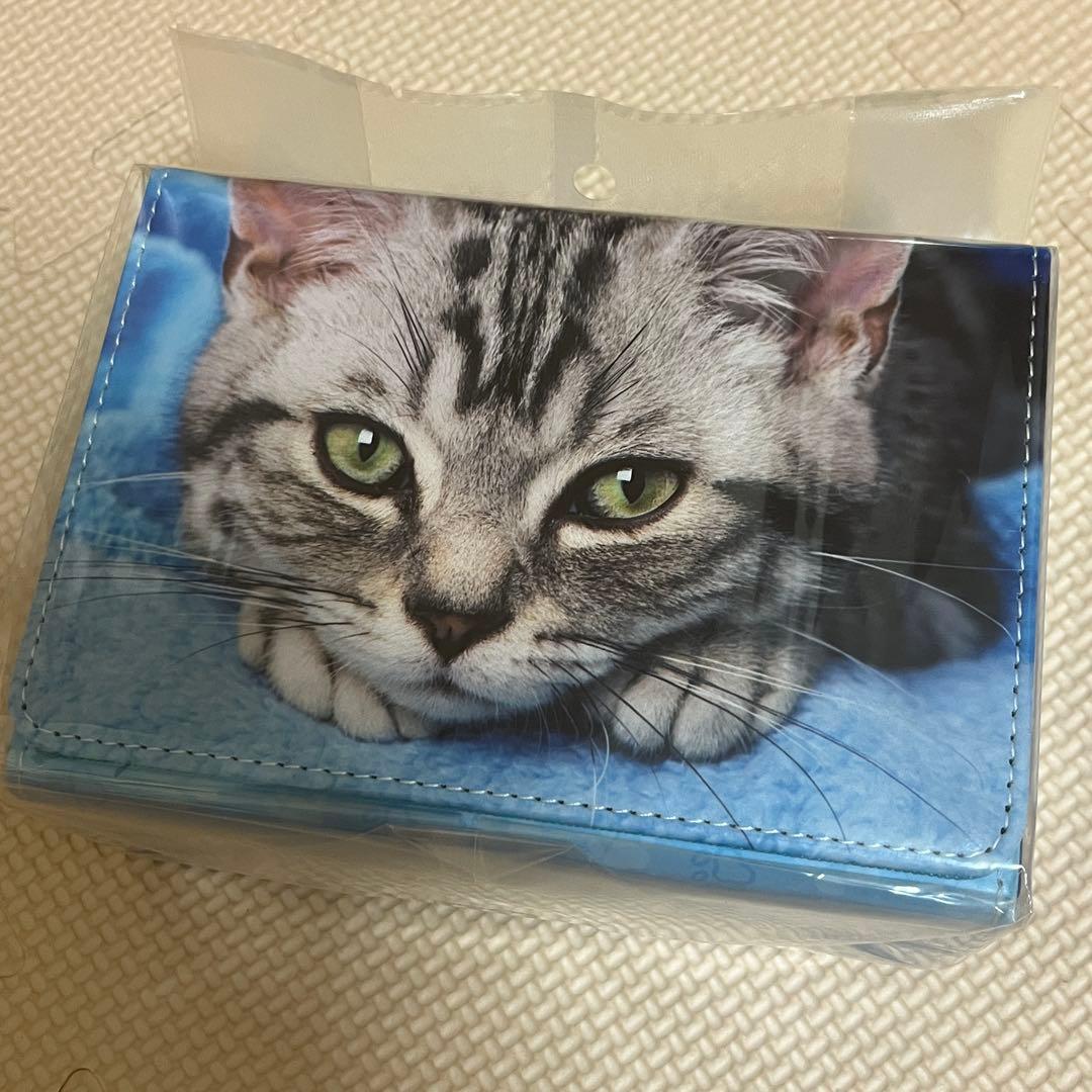 猫これくしょん A賞 合皮製デッキケースW サバトラ ブロッコリートレカ