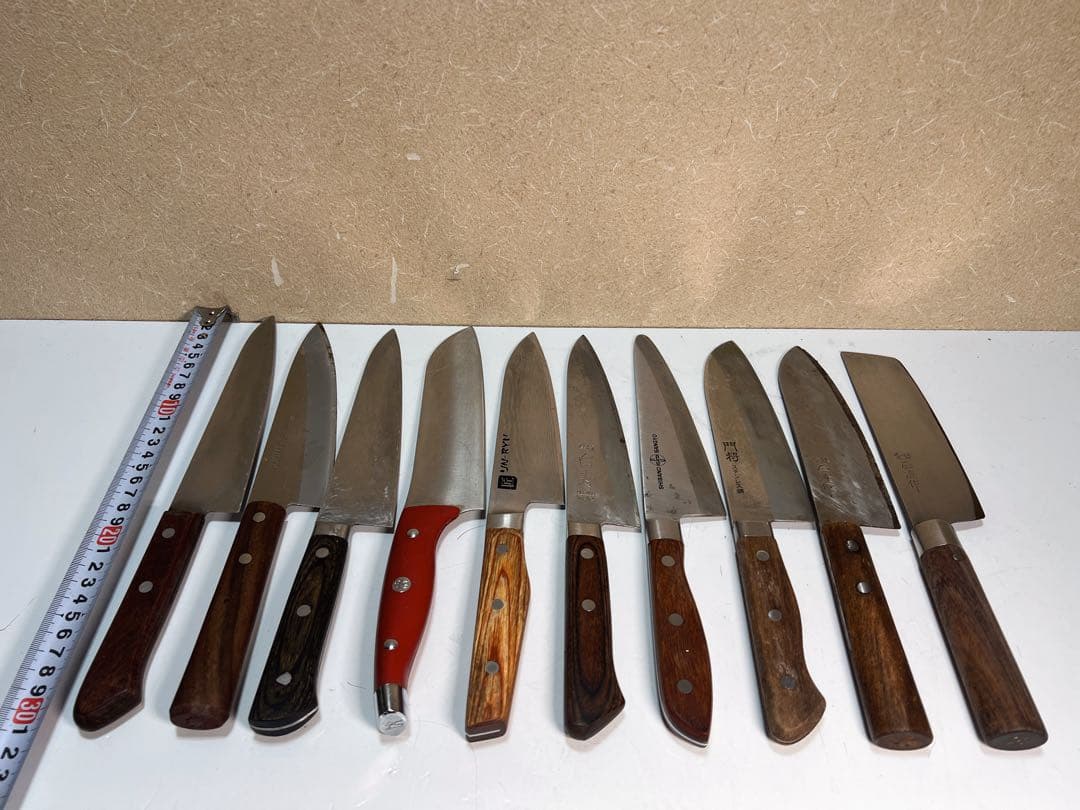 しばの 産業白寿 匠うんりゅう その他 中古ナイフ10セット