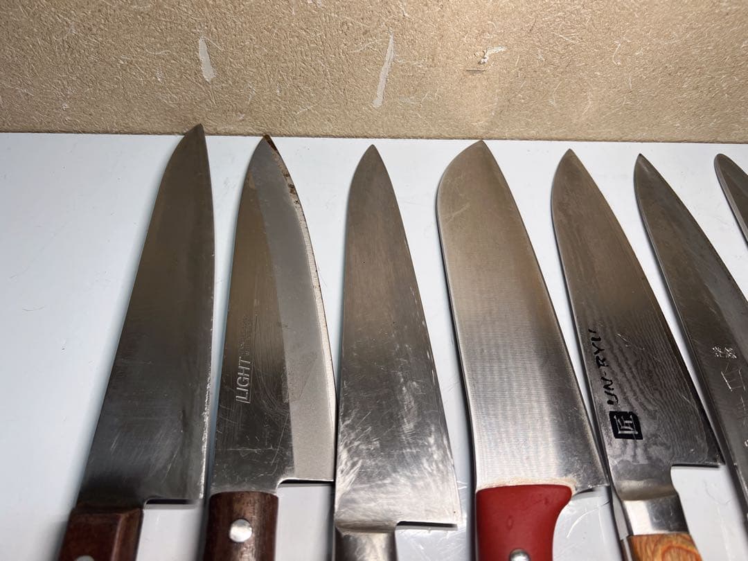 しばの 産業白寿 匠うんりゅう その他 中古ナイフ10セット