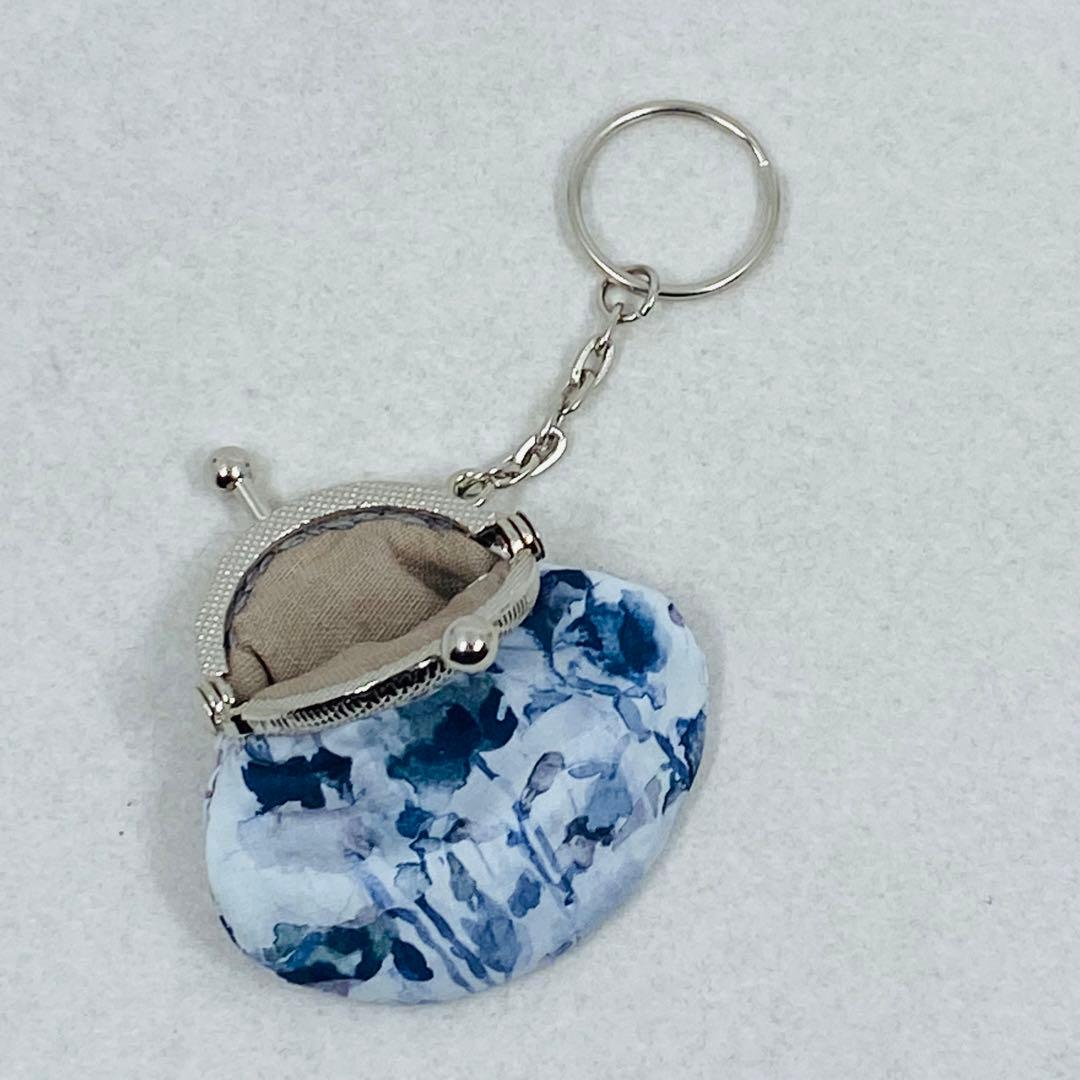リバティ ハンドメイド がま口キーホルダー550