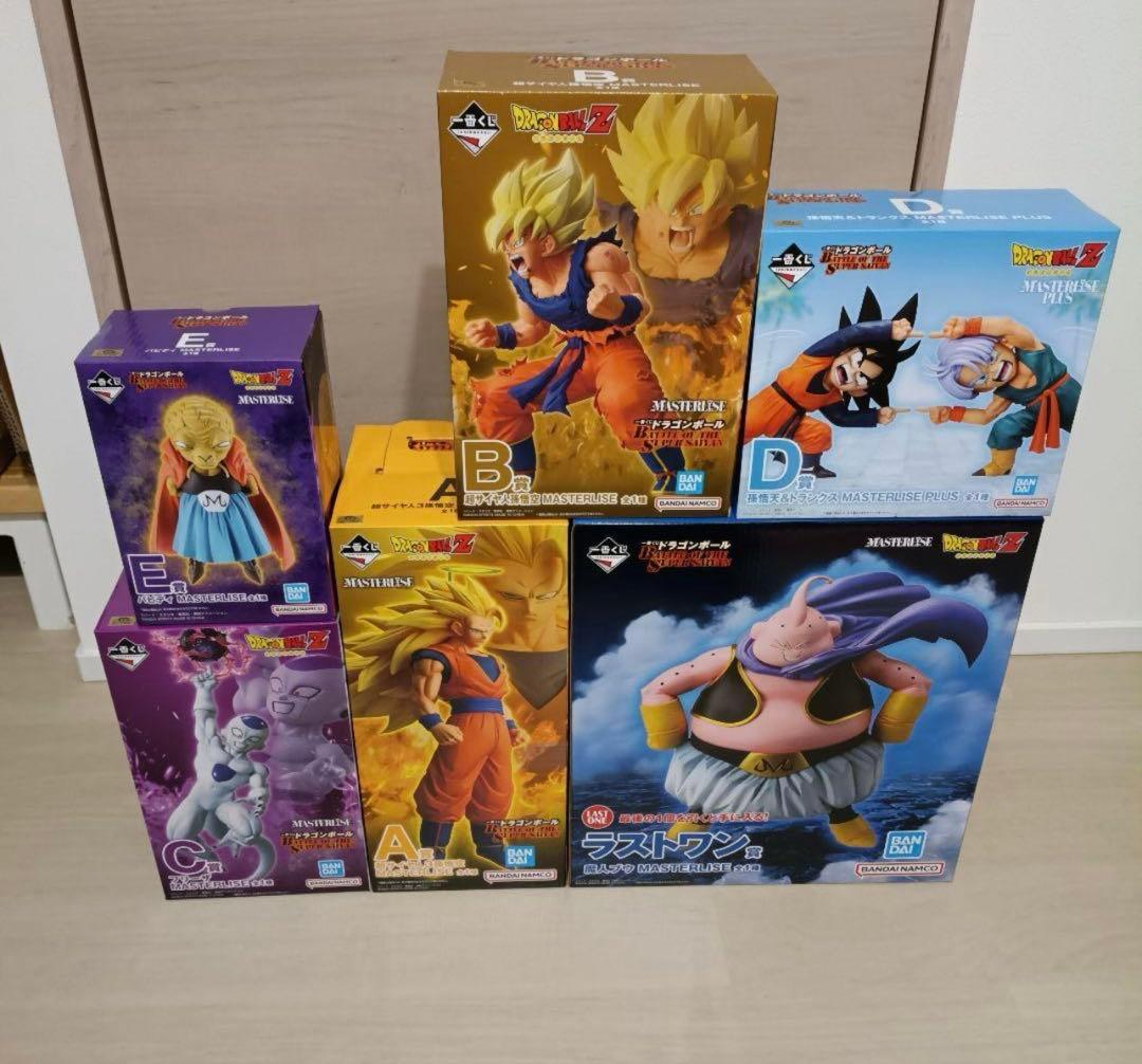 ドラゴンボール　一番くじ　フィギュアコンプセット