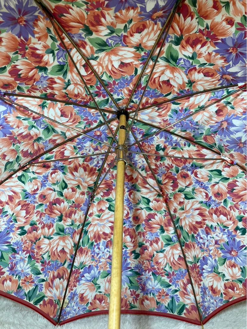 Christian Dior クリスチャンディオール　長袖　赤　花柄